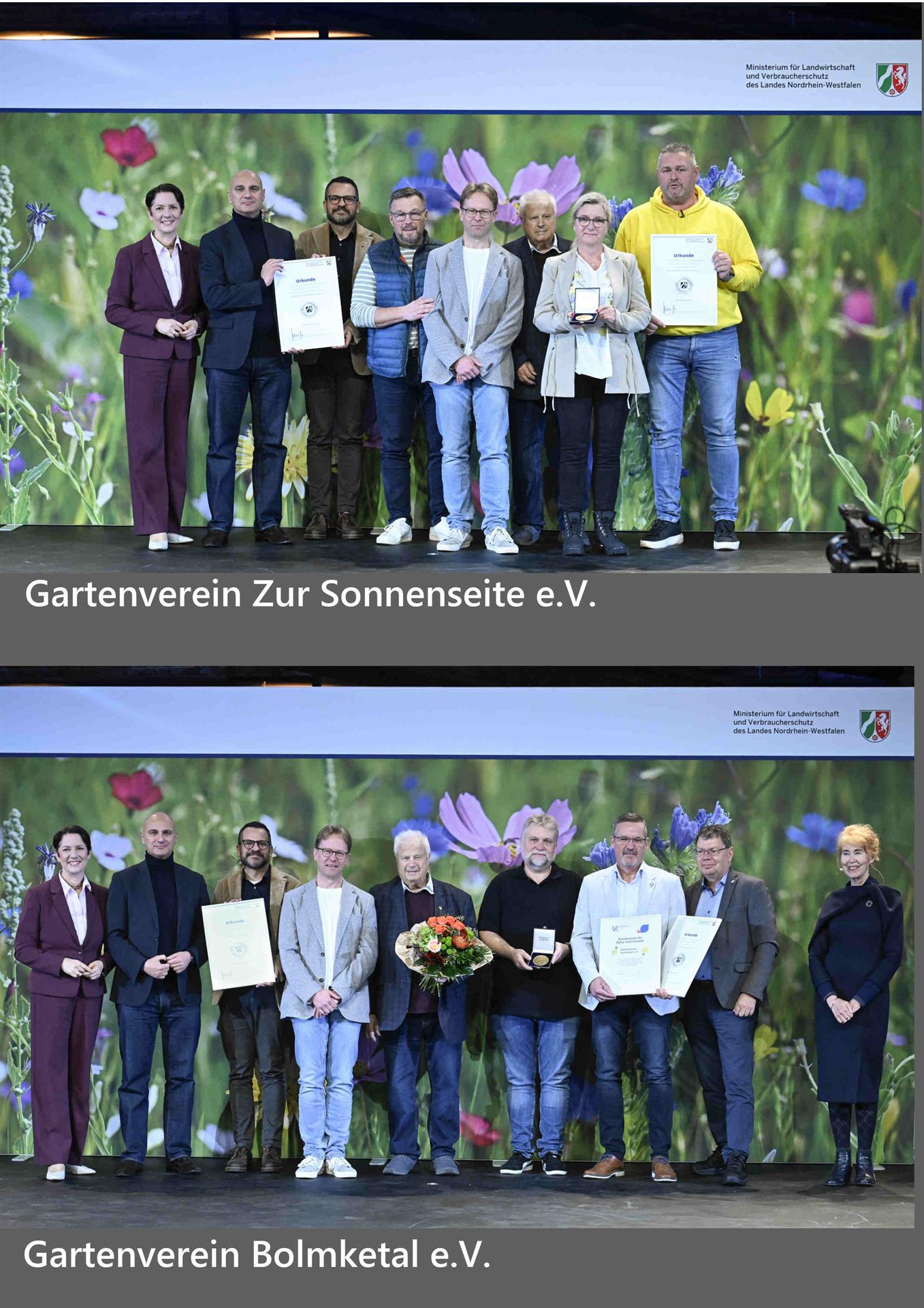 Landeswettbewerb für Kleingartenanlagen 2025 - Preisverleihung auf der Kokerei Hansa