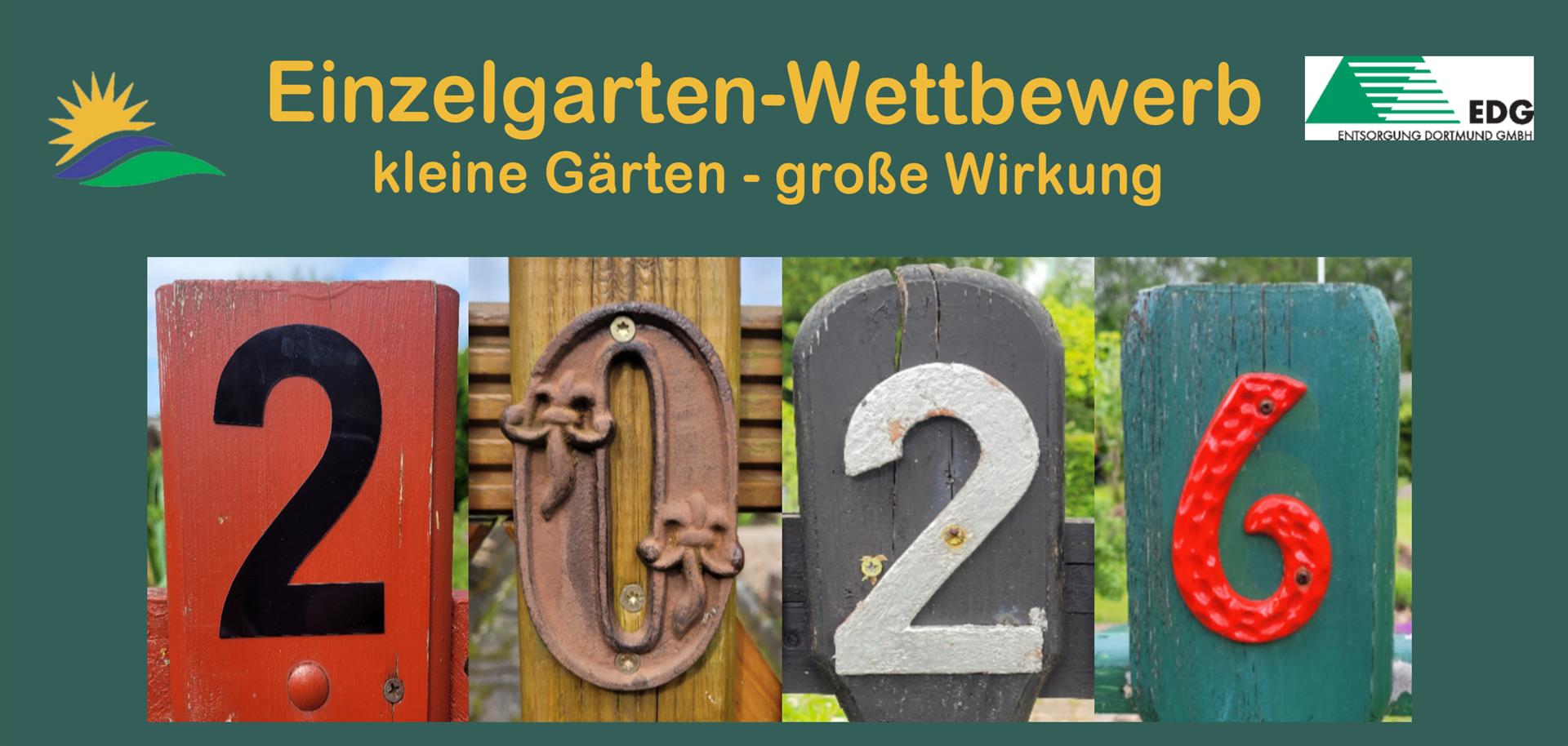 Endbegehung im Einzelgarten-Wettbewerb am 26. und 27. Juni 2026